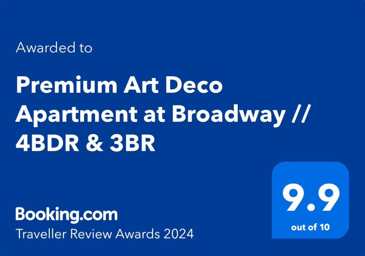Premium Art Deco Apartment At Broadway // 4Bdr & 3Br Boedapest Buitenkant foto
